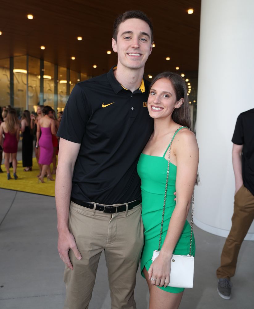 The 2019 Golden Herkys yellow carpet Tuesday, April 23, 2019 at Hancher Auditorium. (Brian Ray/hawkeyesports.com)