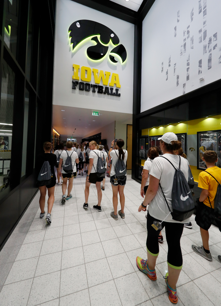 The 2018 Iowa Ladies Football Academy Saturday, June 9, 2018 at Kinnick Stadium. (Brian Ray/hawkeyesports.com)