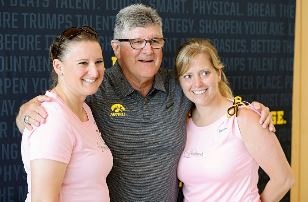 The Ladies Football Academy at the Hansen Football Performance Center in Iowa City on Saturday, Jun 8, 2019. (Stephen Mally/hawkeyesports.com)