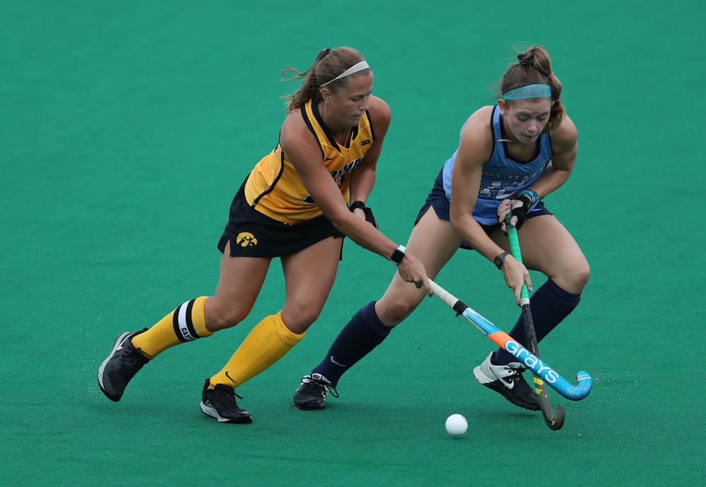 Iowa Hawkeyes Sophie Sunderland (20) against Columbia Sunday, September 8, 2019 at Grant Field. (Brian Ray/hawkeyesports.com)