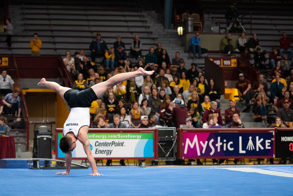 The Iowa Hawekeys against Minnesota and Penn State at the Maturi Pavilion Saturday, March 23, 2019 in Minneapolis, Minn. (C. Morgan Engel/Freelance)