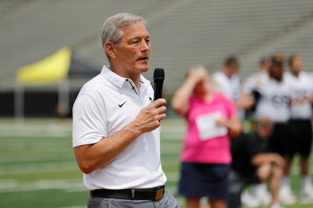 The 2018 Iowa Ladies Football Academy Saturday, June 9, 2018 at Kinnick Stadium. (Brian Ray/hawkeyesports.com)