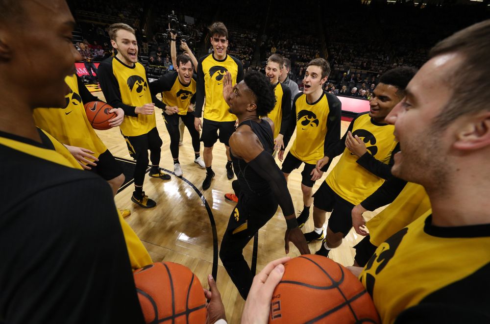 Iowa Hawkeyes forward Tyler Cook (25) against the Indiana Hoosiers Friday, February 22, 2019 at Carver-Hawkeye Arena. (Brian Ray/hawkeyesports.com)