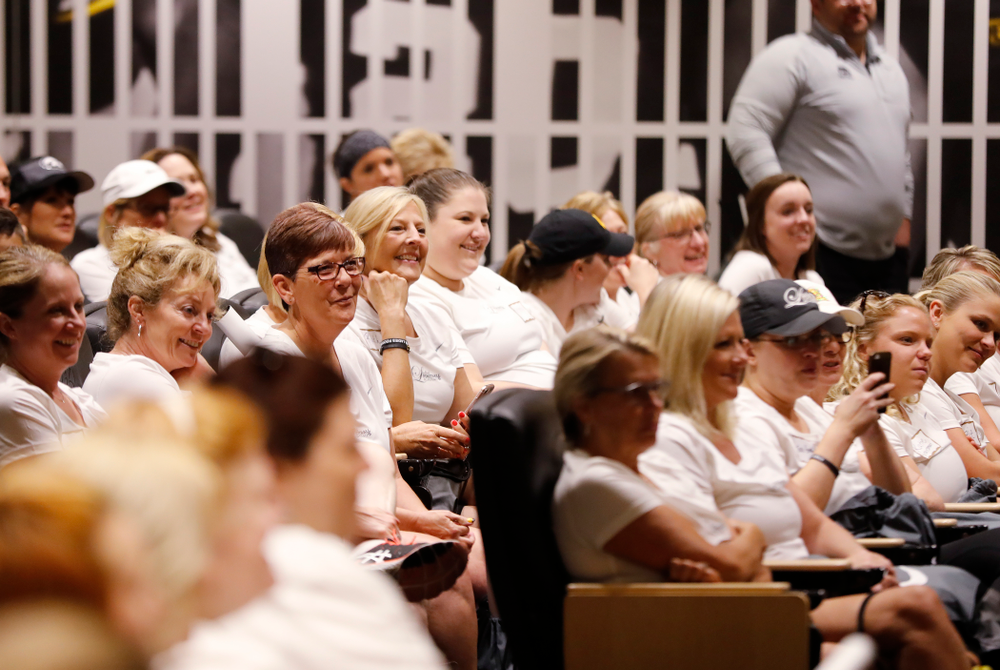 The 2018 Iowa Ladies Football Academy Saturday, June 9, 2018 at Kinnick Stadium. (Brian Ray/hawkeyesports.com)