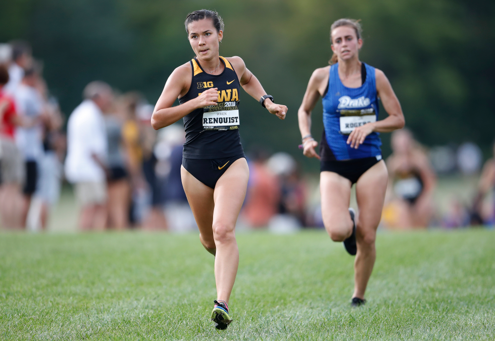 Wren Renquist during the Hawkeye Invitational Friday, August 31, 2018 at the Ashton Cross Country Course. (Brian Ray/hawkeyesports.com)