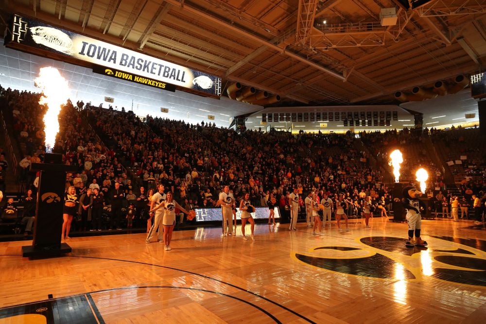 The Iowa Hawkeyes against the Purdue Boilermakers Sunday, January 27, 2019 at Carver-Hawkeye Arena. (Brian Ray/hawkeyesports.com)