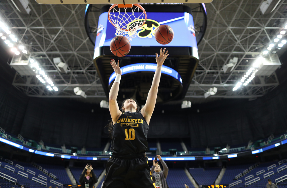 Wbb Sweet 16 Media And Practice Page 7219 University Of Iowa