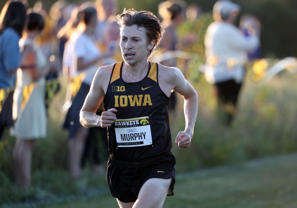 Daniel Murphy runs in the 2019 Hawkeye Invitational Friday, September 6, 2019 at the Ashton Cross Country Course. (Brian Ray/hawkeyesports.com)