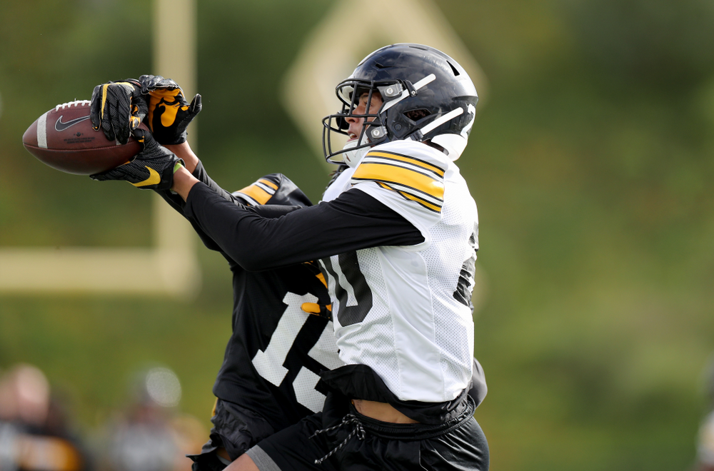 Iowa Hawkeyes defensive back Julius Brents (20) during Holiday Bowl Practice No. 3 Tuesday, December 24, 2019 at San Diego Mesa College. (Brian Ray/hawkeyesports.com)