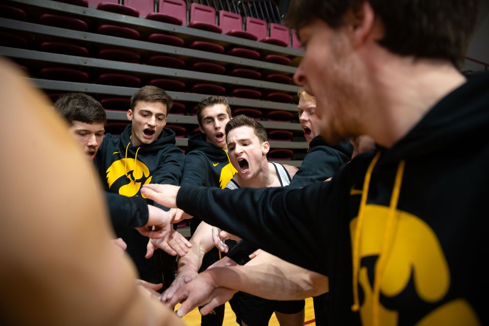 The Iowa Hawekeys against Minnesota and Penn State at the Maturi Pavilion Saturday, March 23, 2019 in Minneapolis, Minn. (C. Morgan Engel/Freelance)