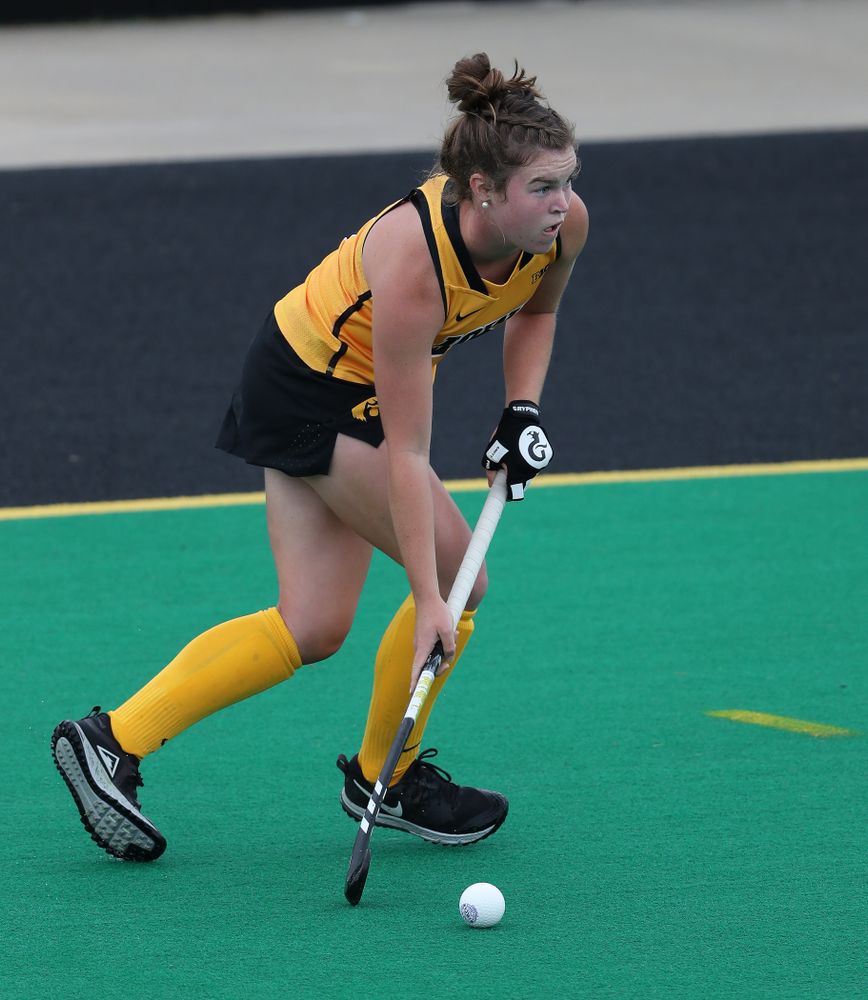 Iowa Hawkeyes Meghan Conroy (5) against Columbia Sunday, September 8, 2019 at Grant Field. (Brian Ray/hawkeyesports.com)