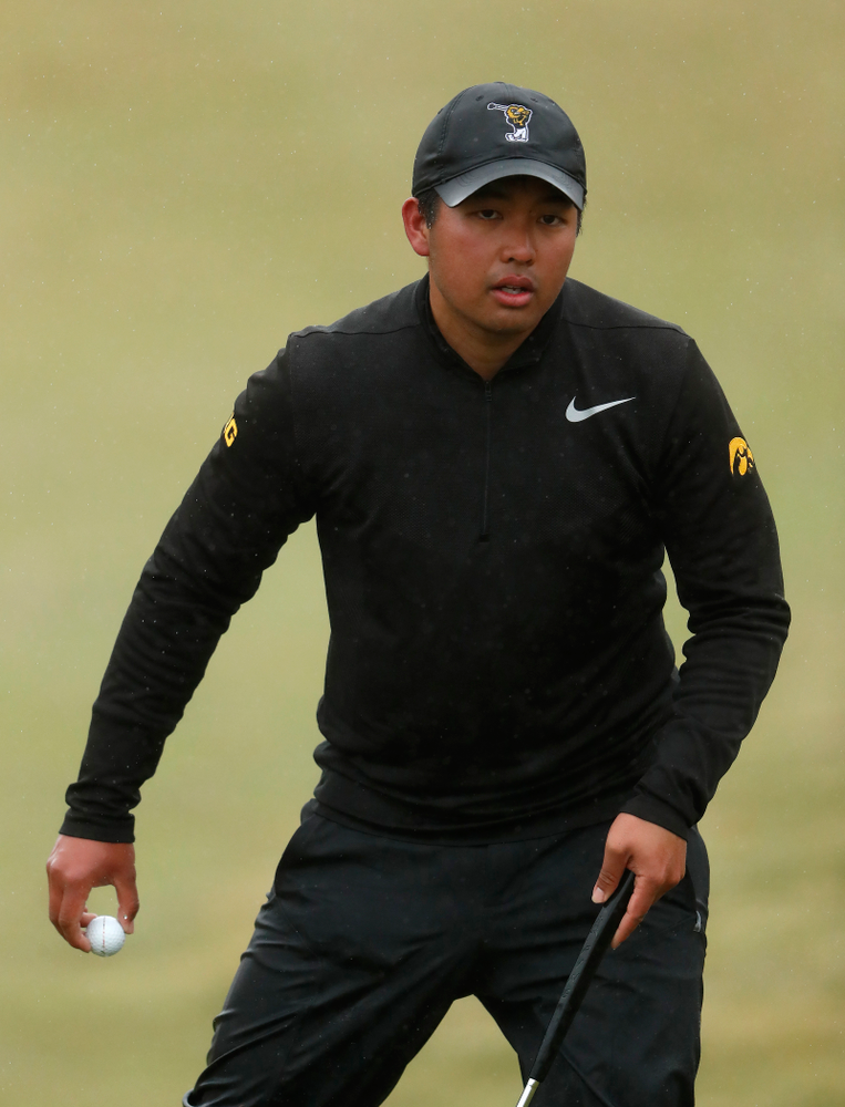 Iowa's Ryoto Furuya during day two of the 2018 Hawkeye Invitational Friday, April 13, 2018 at Finkbine Golf Course. (Brian Ray/hawkeyesports.com)