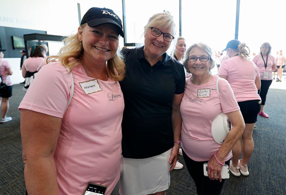 The Ladies Football Academy at the Hansen Football Performance Center in Iowa City on Saturday, Jun 8, 2019. (Stephen Mally/hawkeyesports.com)